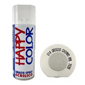 Peinture Spray Grigio Chiaro RAL 7035 400ml Saratoga - Finition Métallisée Selecto