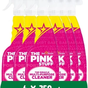 Pink Stuff Spray limpiador multiusos - 6 x 750 ml paquete ahorro - Ecológico