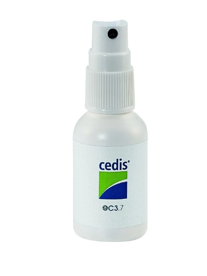 Recarga de Larga Duración Spray de limpieza Cedis con atomizador eC3.7 (30 ml) para audífonos