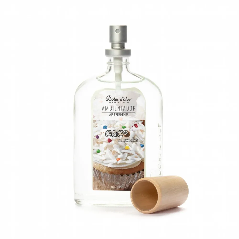 Spray Ambiente Coco Cupcake en Botella de 500 ml