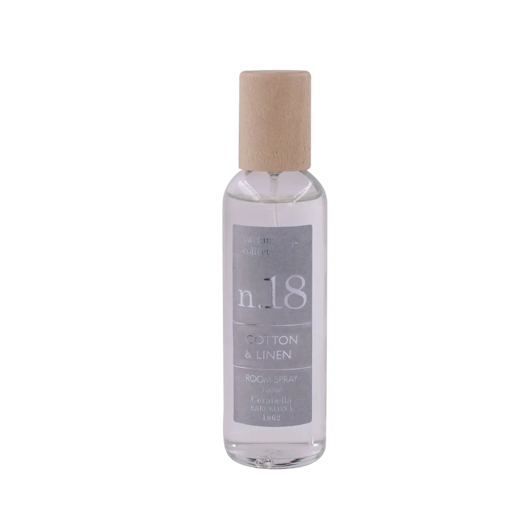 Velas Aromáticas de Home Spray Cerabella 18 Cotton & Lino