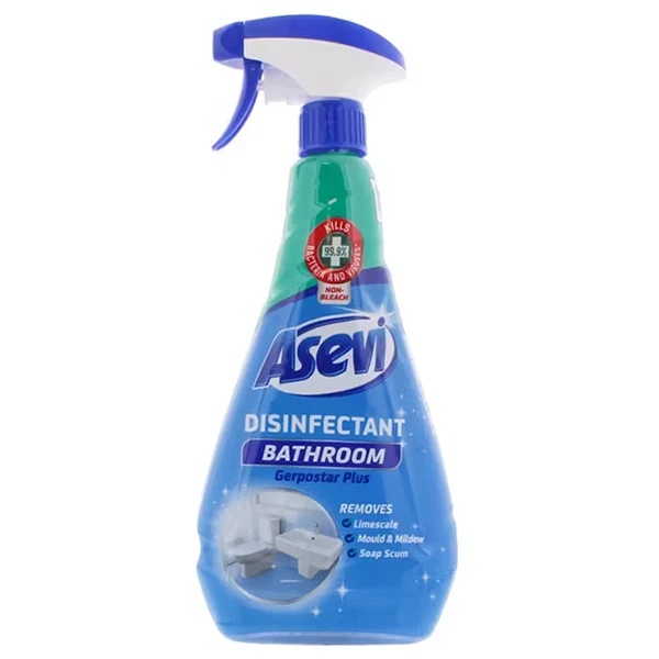 Asevi spray desinfectante limpiador de baño 720 ml en Aerosol