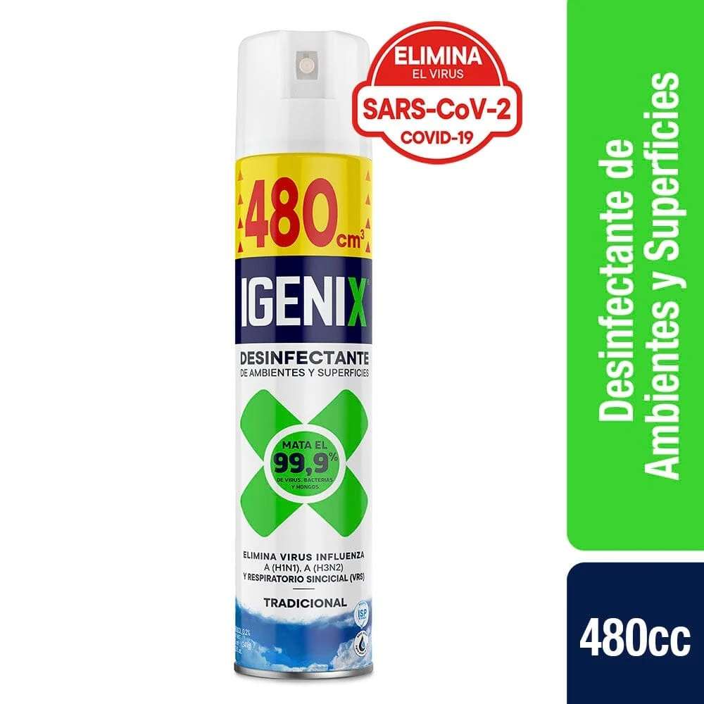 Desinfectante Aerosol Habitual 480Cc