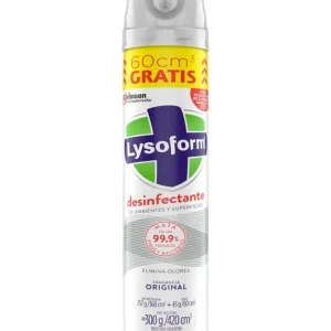 Lysoform Desinfectante de ambiente y superficie Auténtico 420 cc 5L