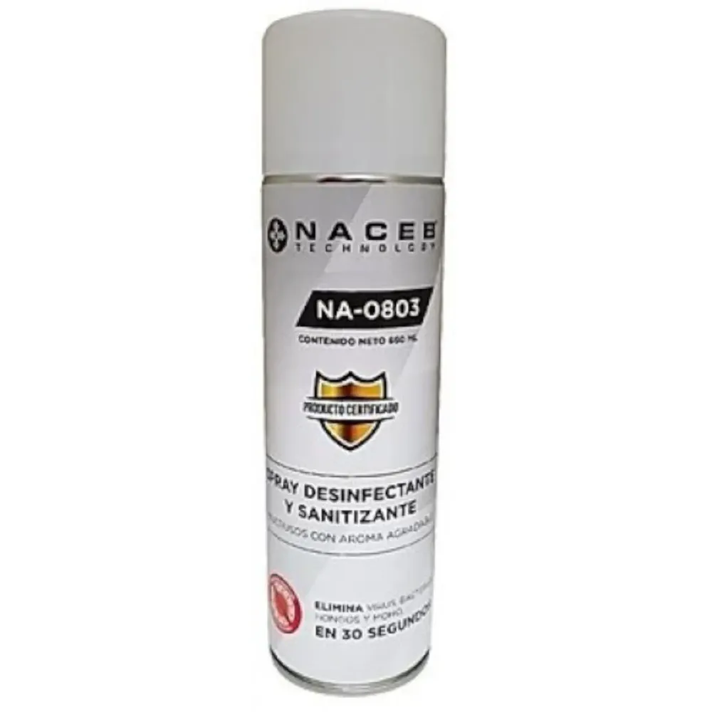 Spray desinfectante y sanitizante naceb Pack de 3 Unidades