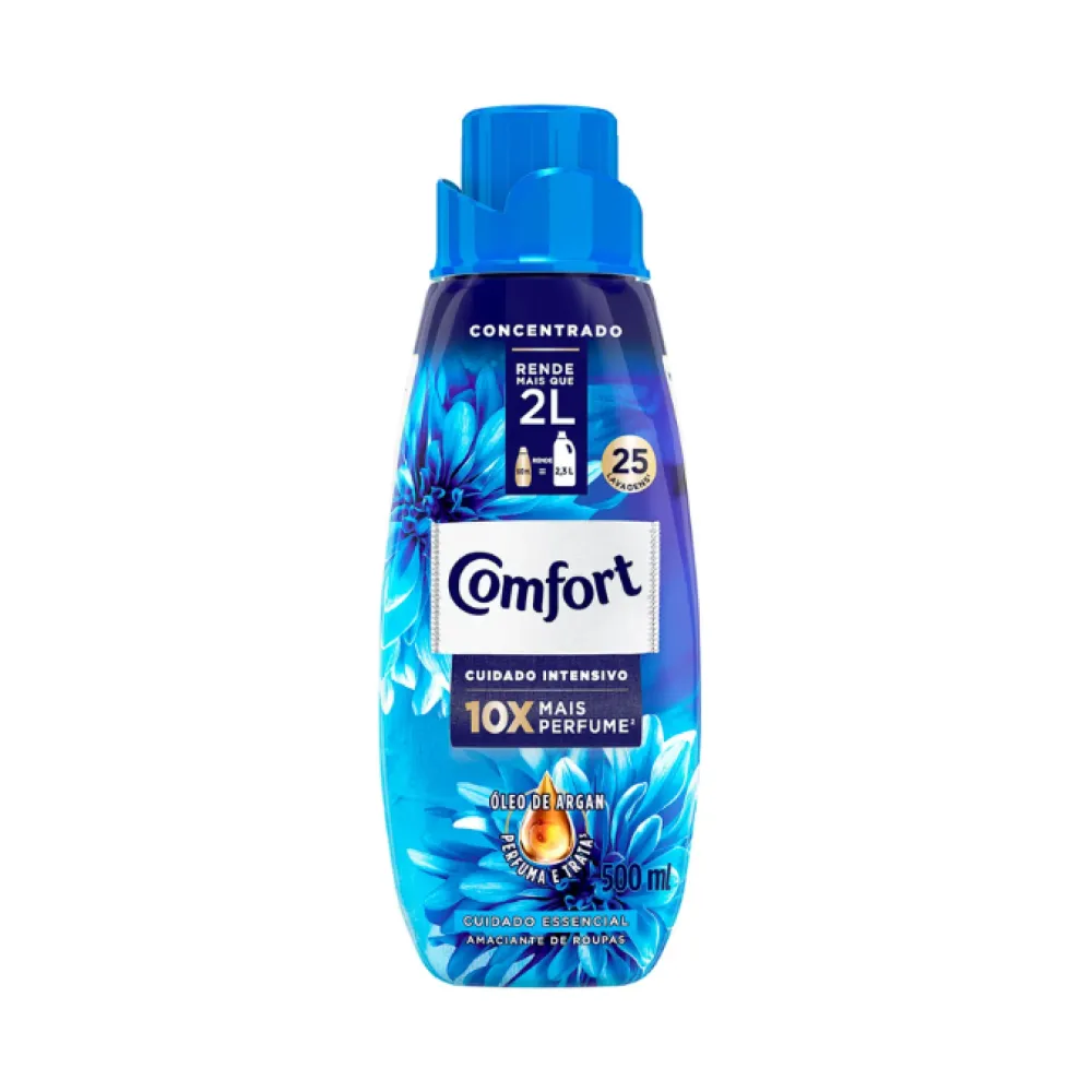 Comfort Suavizante Concentrado Cuidado Essencial 500 ml para Ropa de Color