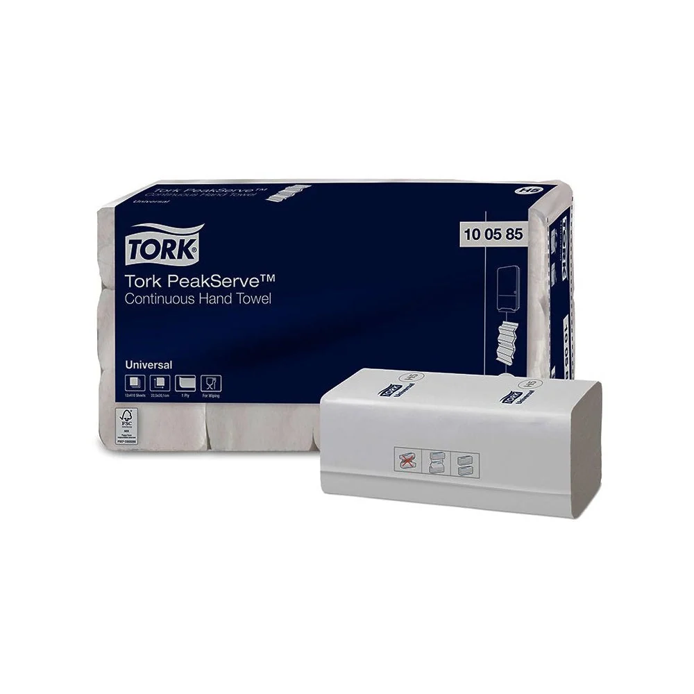 Toalla De Papel Continua Hoja Intuitivo Peak Serve 12 X 410 Unidades