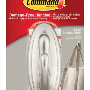 Gancho de plástico grande Command 3M de 17 cm (6,75 pulg.) (paquete de 1) - Oferta de la semana