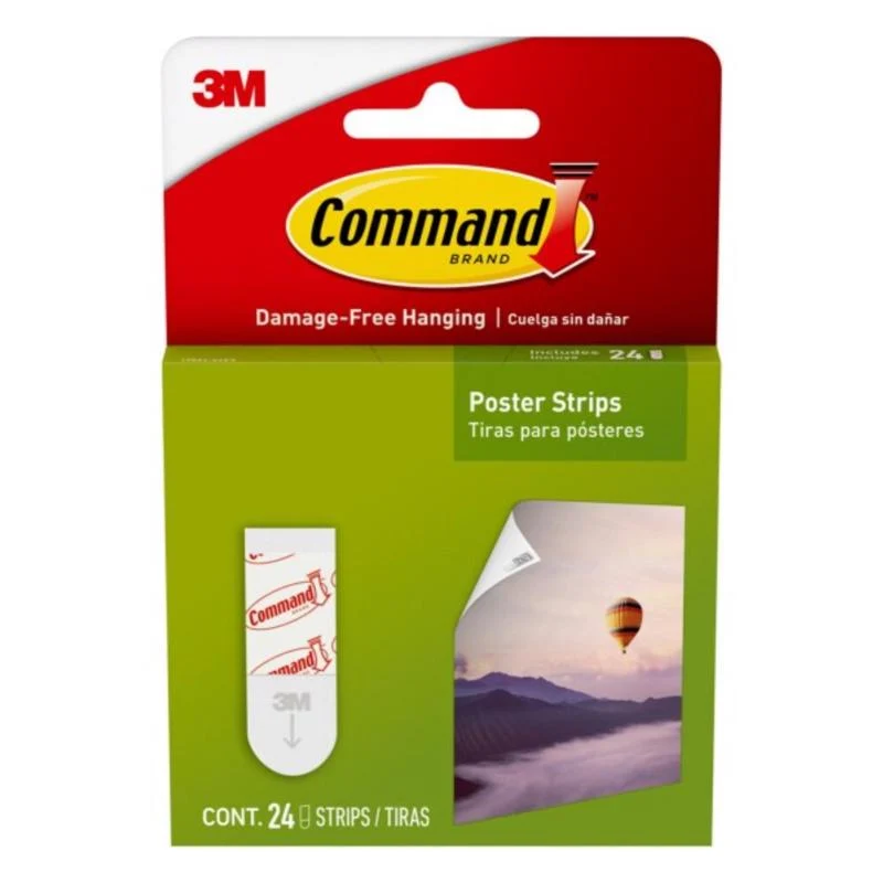 Tiras de espuma pequeñas para pósteres 3M Command (paquete de 6) - Oferta de la semana