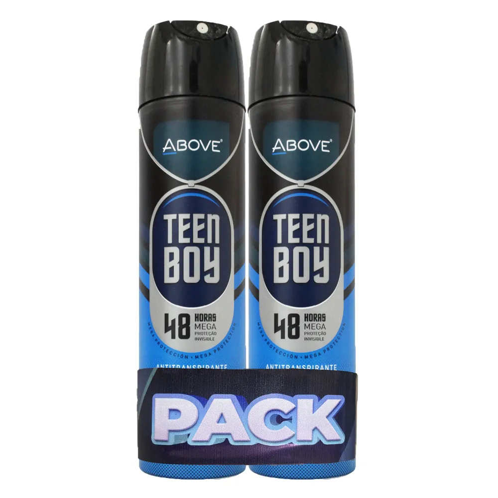 Desodorante Above 48H Teen Boy Pack X 2 Unidades