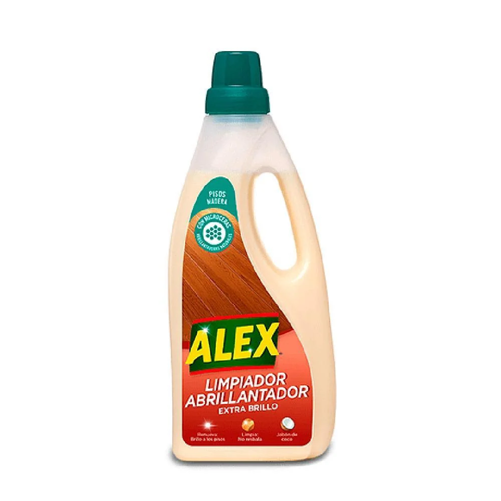 Abrillantador Madera Uso Semanal Alex 750 ml AC Marca