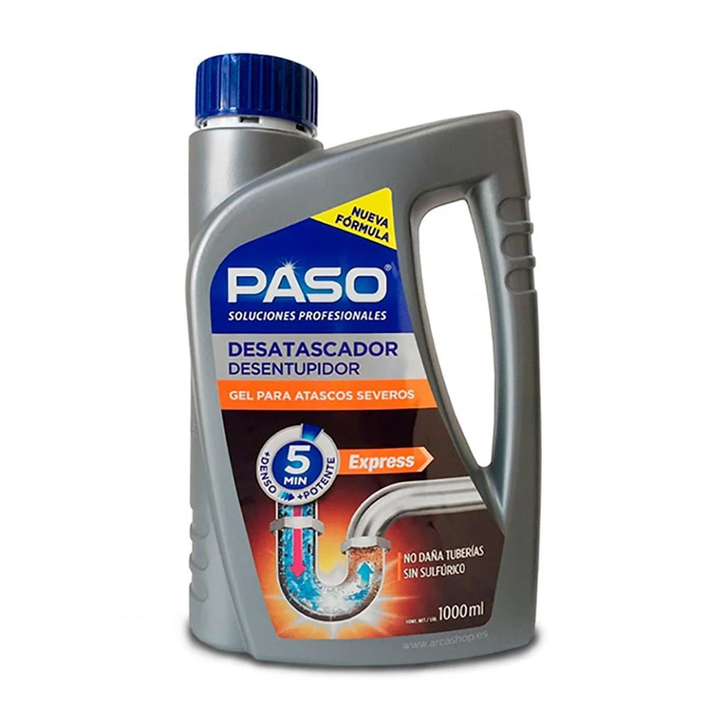 Desatascador Gel Atascos Severos Paso 1 Lt AC Marca