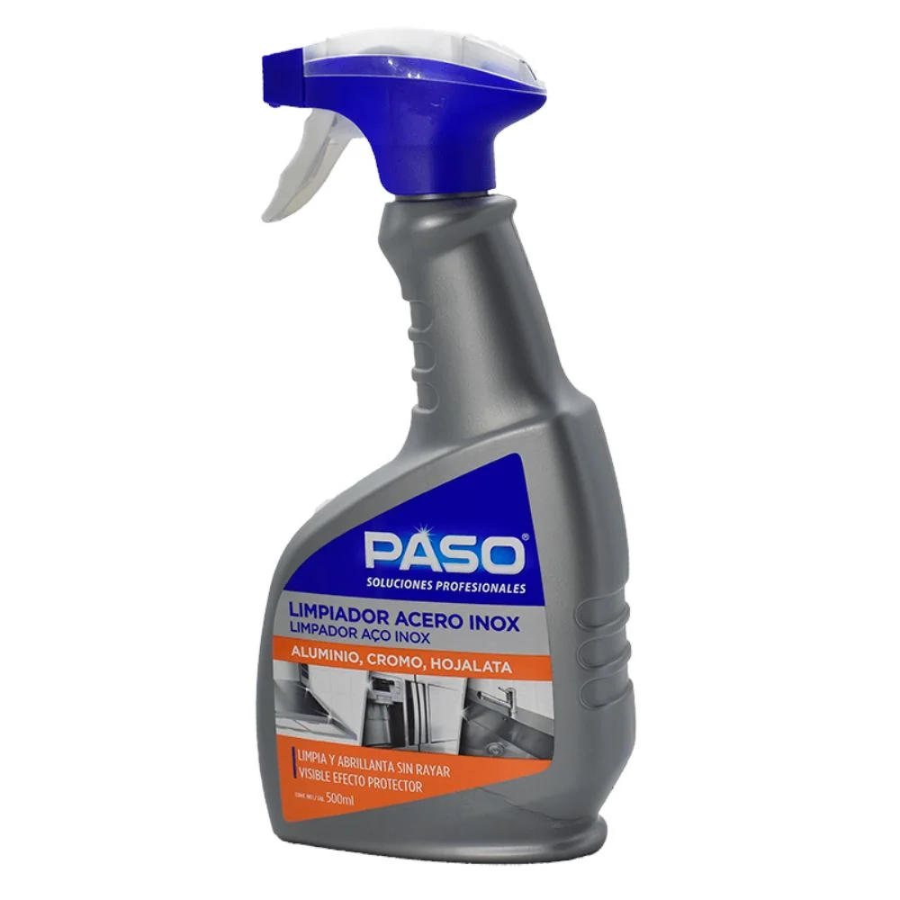 Limpiador Acero Inox Paso 500 ml AC Marca