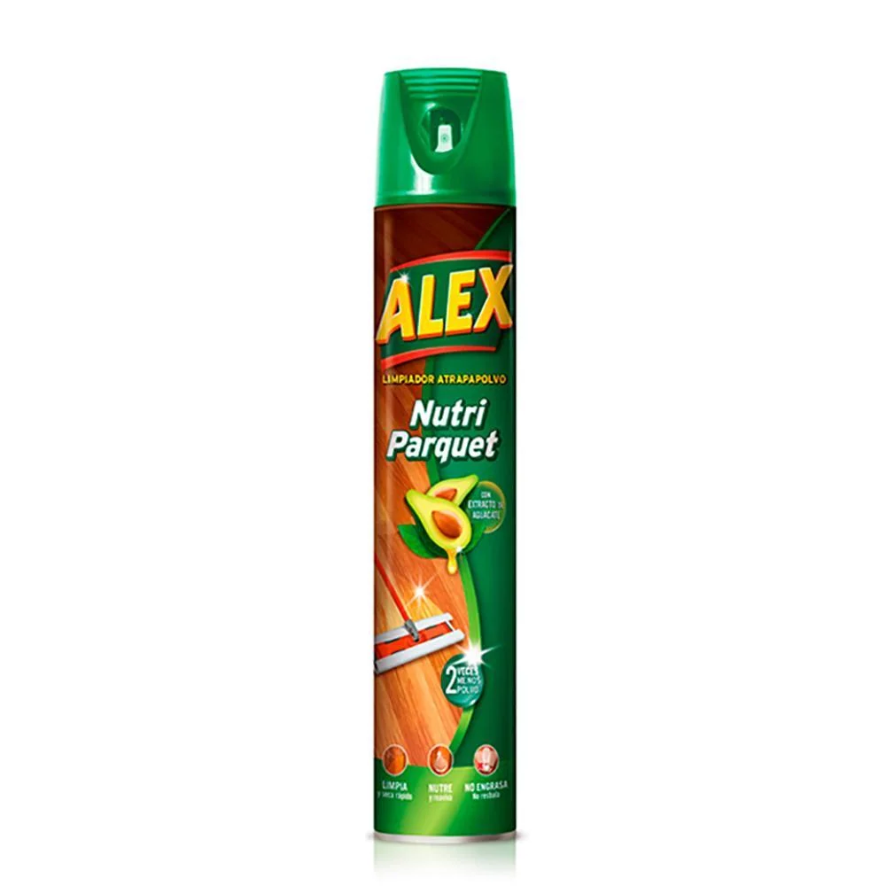 Limpiador Atrapa Polvo Parquet Alex 750 ml AC Marca
