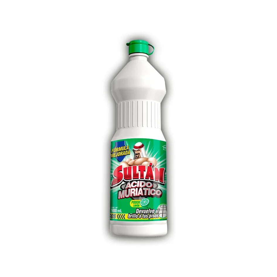 ACIDO MURIATICO SULTAN 900 ML. AROMA LIMON