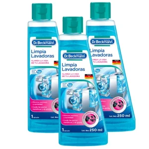 Limpia Lavadoras Dr Beckmann 3x250 ml Agrocom
