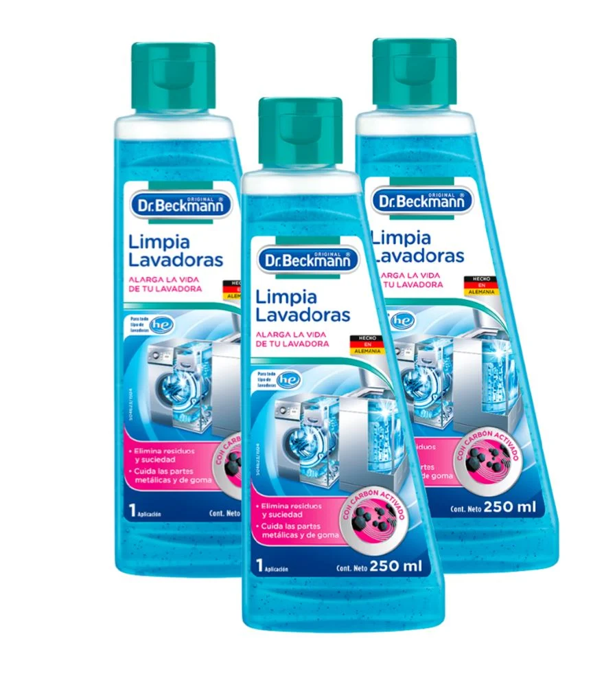 Limpia Lavadoras Dr Beckmann 3x250 ml Agrocom