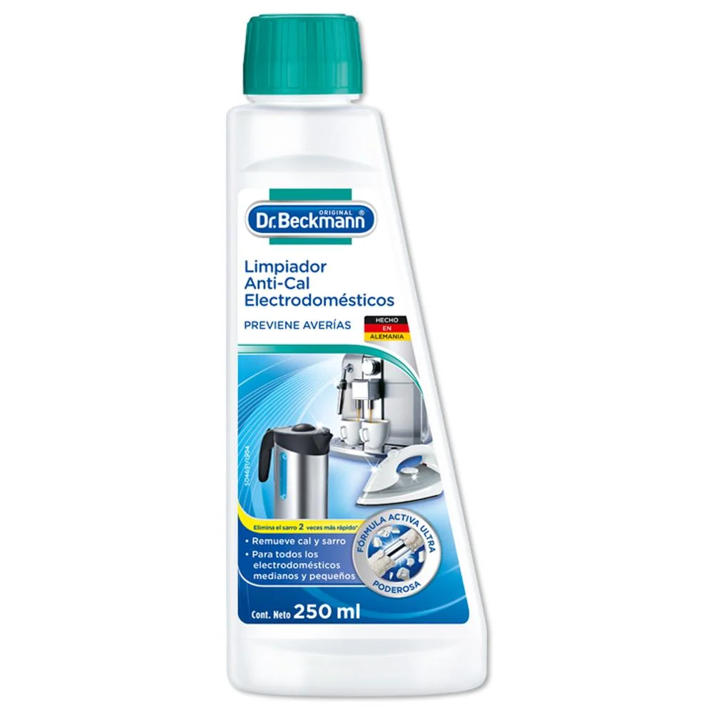 Limpiador Anti-Cal Electrodomésticos Dr Beckmann 250 ml Agrocom