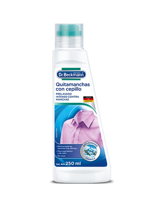 Quitamanchas Prelavado con Cepillo Dr Beckmann 250 ml Agrocom