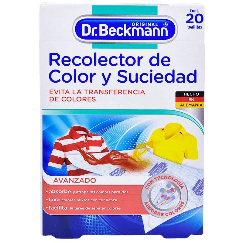 Recolector de Color y Suciedad Dr Beckmann 20 Un Agrocom