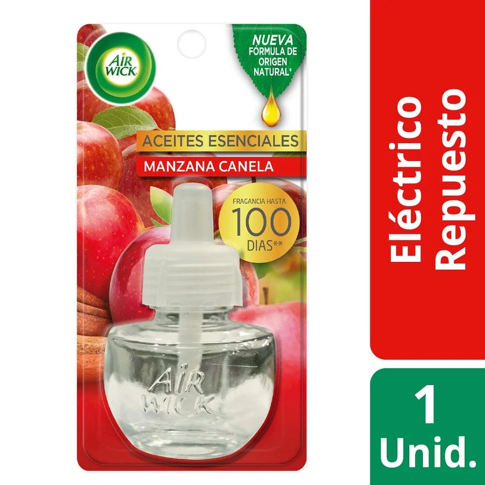 Desodorante Ambiental Eléctrico Repuesto Manzana Canela AIRWICK