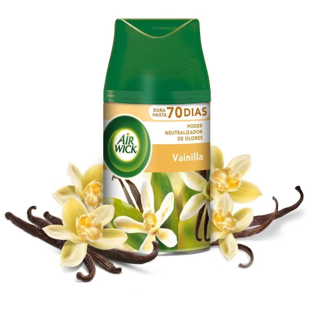 Desodorante Ambiental Repuesto Aparato Automático Vainilla 250 Ml AIRWICK