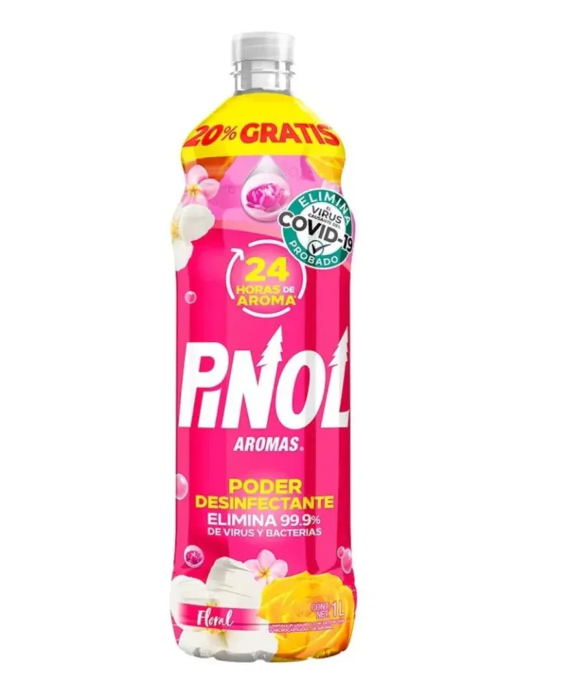 Caja limpiador Pinol Trapeado Diario Floral 500M/20P - SCG Alen