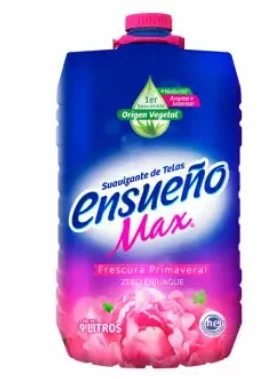 Suavizante de Telas Ensueño Frescura Primaveral 9 L - ZK Alen