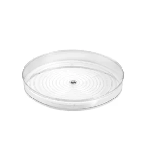 PLACA GIRATORIA LINUS 9" TRANSPARENTE Always Neat