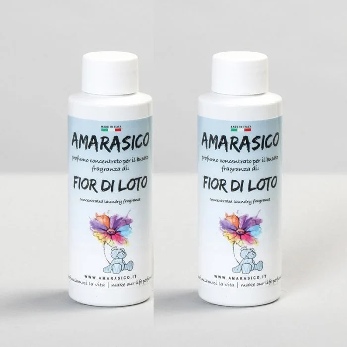 Esencia para la colada Amarasico Flor de Loto 100 ml - Paquete de 2