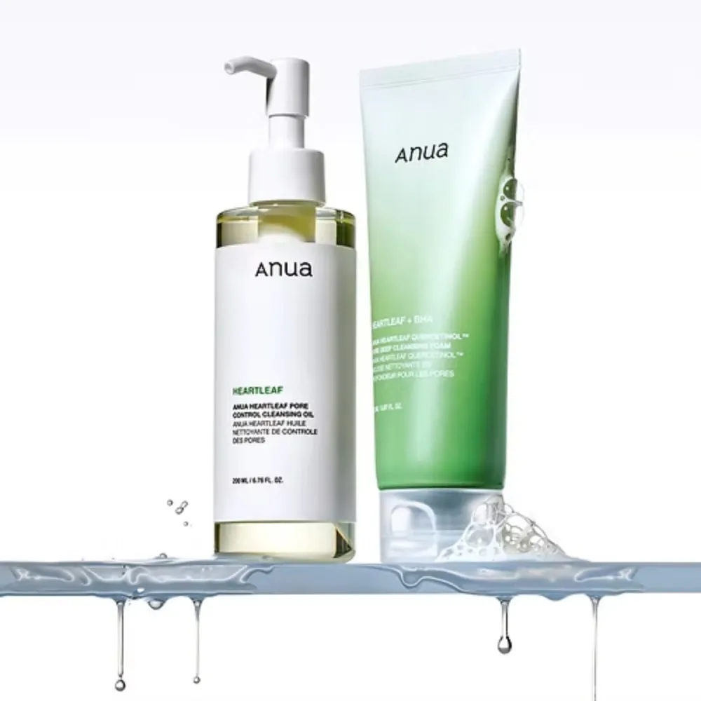 LIMPIADOR HEARTLEAF QUERCETINOL PORE DEEP CLEANSING FOAM ANUA