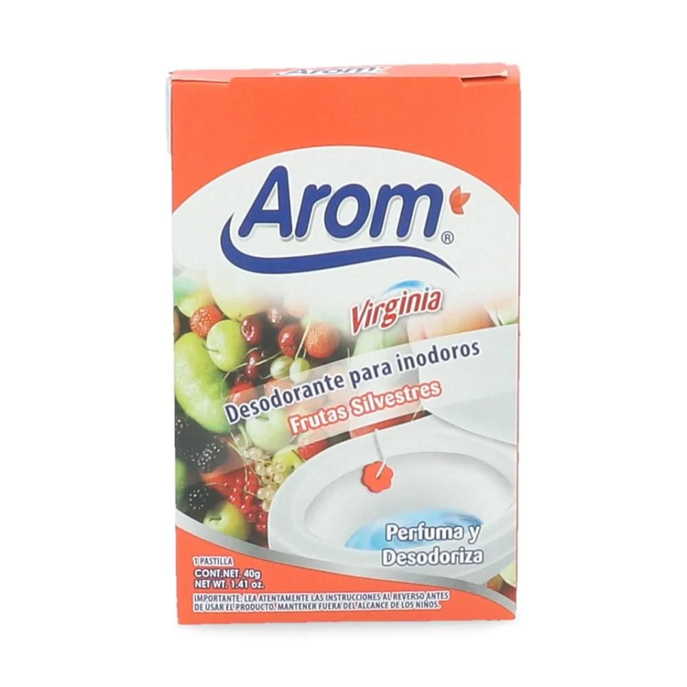 Pastilla Baño Wc Con Gancho Frutas Silvestre 40 Gr AROM