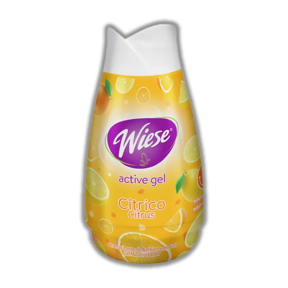 AROMATIZANTE CONO EN GEL WIESE CITRICO 170G/12