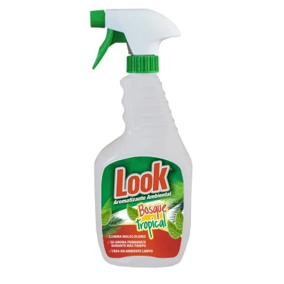 AROMATIZANTE LOOK 1 LT BOSQUE TROPICAL CON ATOMIZADOR