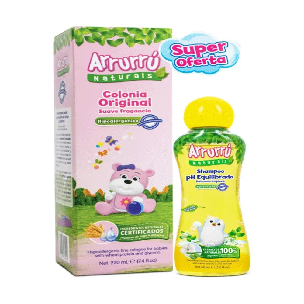 Colonia Rosada X220Ml+Shamp Ph X60 Arrur ARRURRU