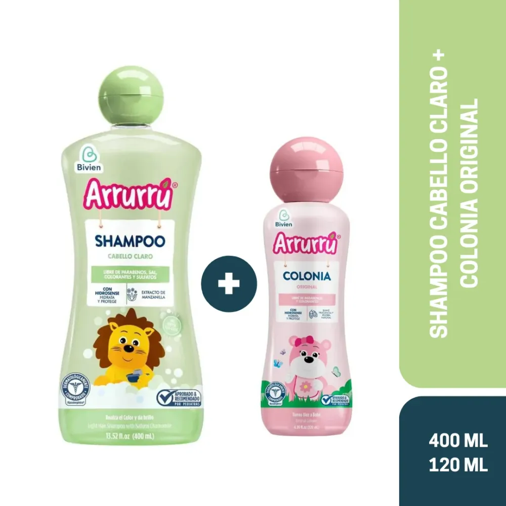 SHAMPOO CABCLAX400+COL ROSX120 AAB393 ARRURU ARRURRU