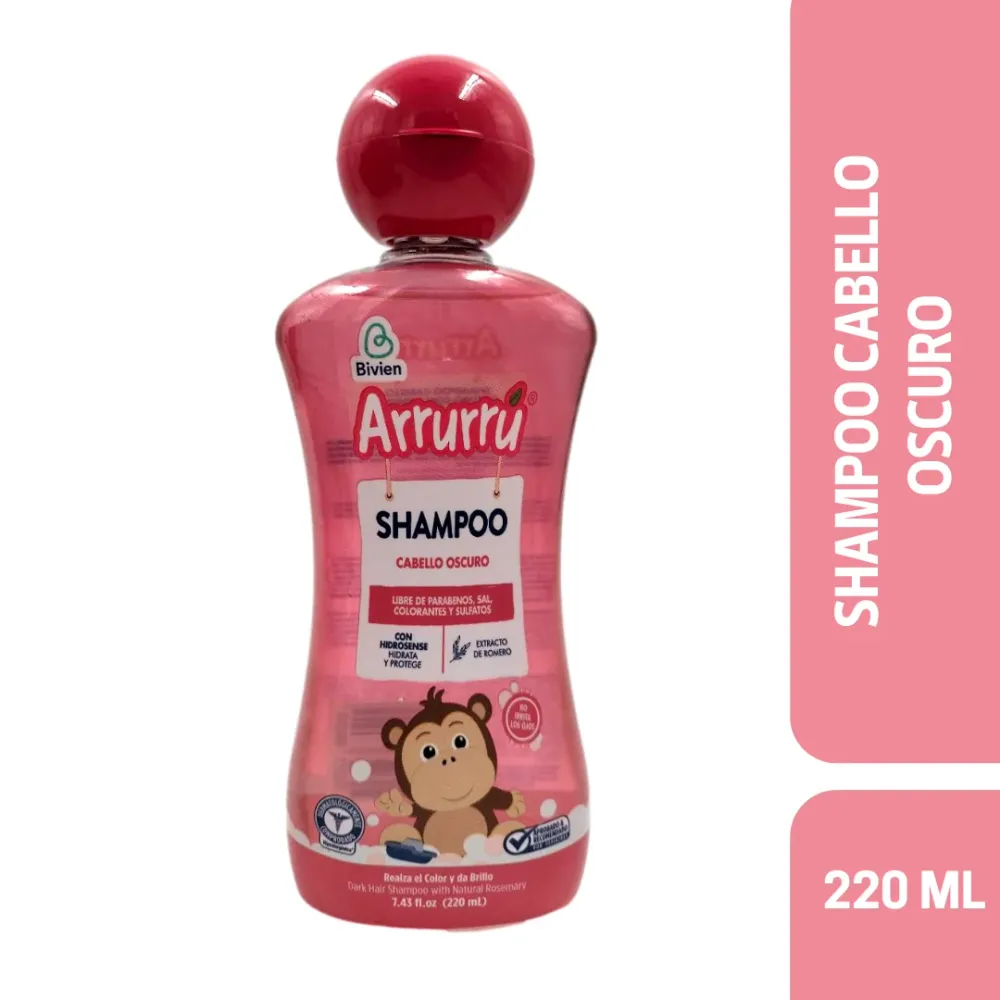 SHAMPOO CABELLO OSCURO X220ML AAB194 ARRURRÚ Arrurru