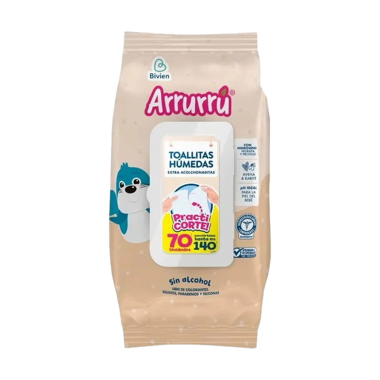 TOALLAS HUMEDAS AVENA Y KERITÉ X270 AAB295 ARRURRÚ ARRURRU