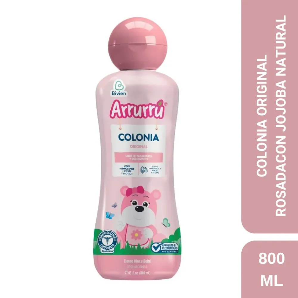 COLONIA ORIGINAL ROSADA X800Ml 0251 ARRURRÚ ARRURU