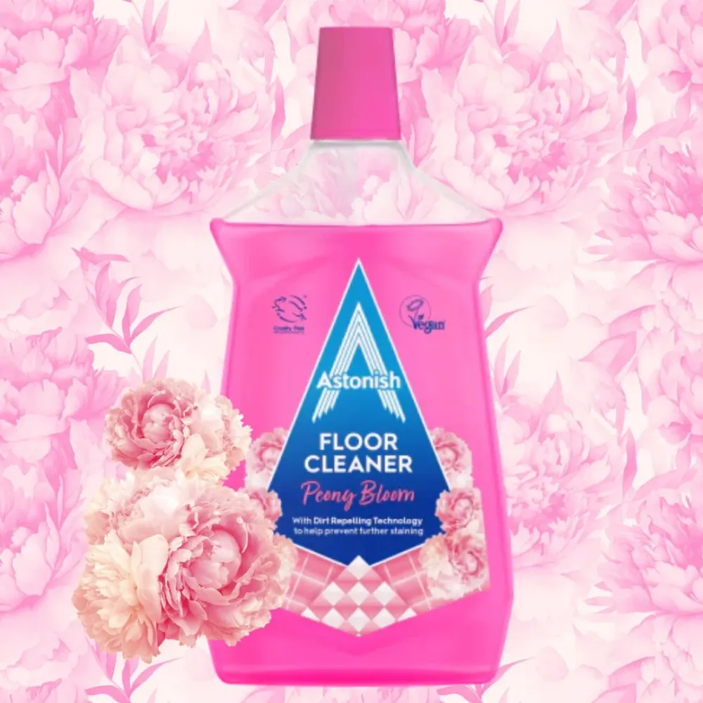Limpiador de Pisos Diluible Peony Bloom Astonish 1 Lt