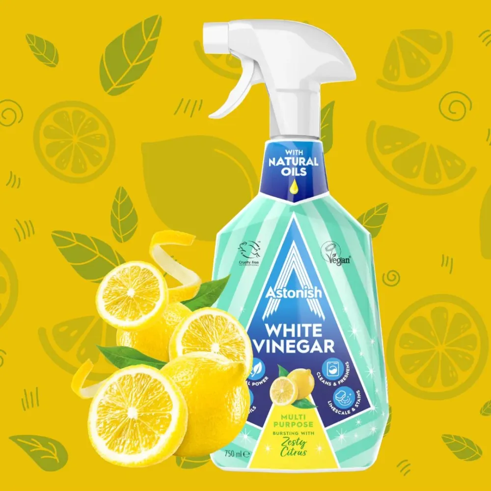 Limpiador Vinagre Blanco Zesty Citrus Astonish 750 ml