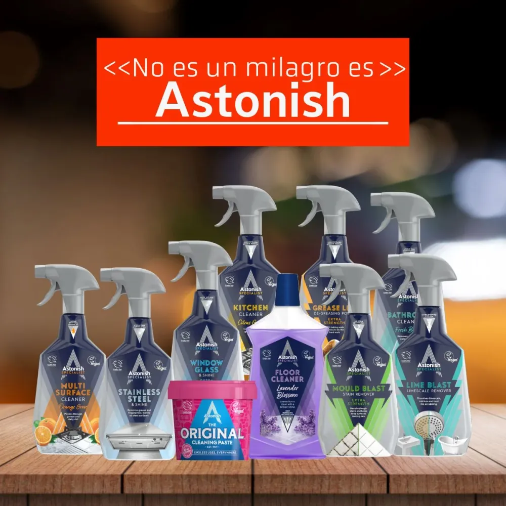 Pack Completo Limpieza Hogar Astonish