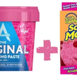 Pasta Multiuso Original Astonish 500 gr + Esponja Scrub Mommy