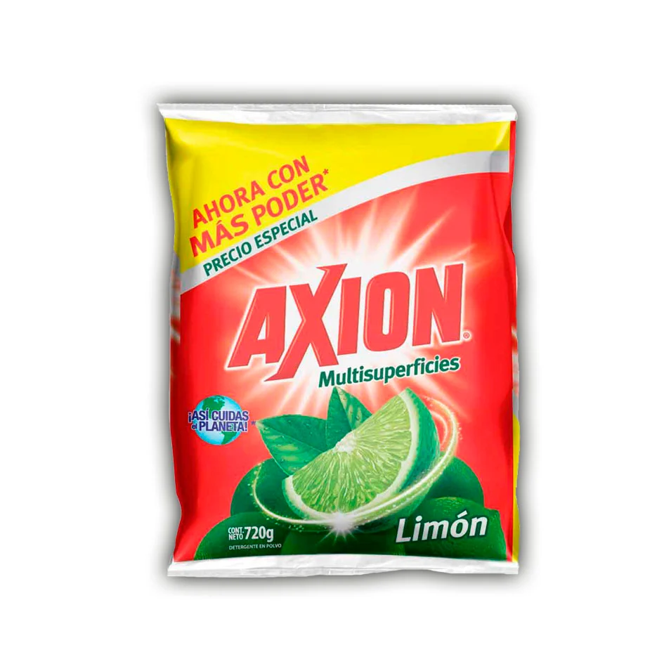 AXION 720 GRS DETERGENTE EN POLVO P/ TRASTES