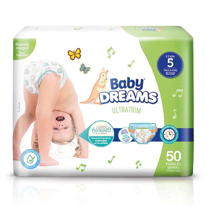 Pañal Ultratrim Et 5X50 Baby Dreams 9202