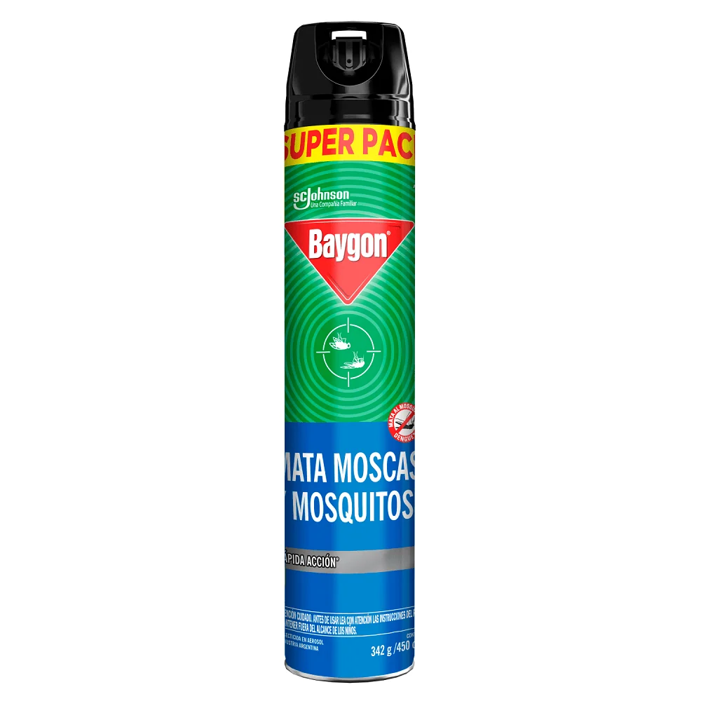 Insecticida Aerosol Mata Mosca Y Mosquito 450 Cc BAYGON