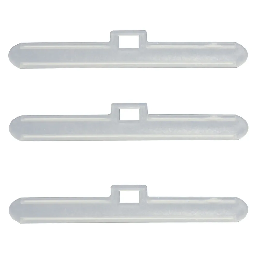 Soporte superior para lamas de 89 mm de persianas verticales, 100 unidades Be Hide