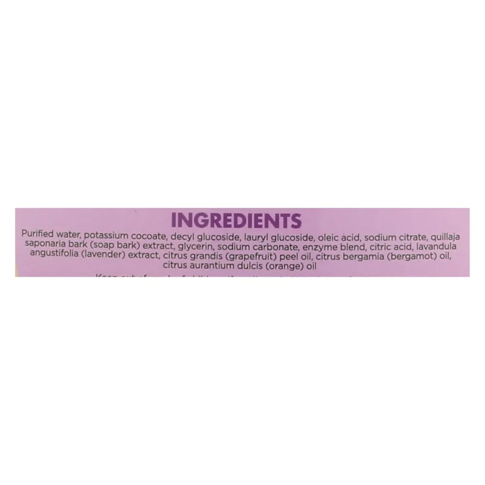 Detergente para ropa Better Life - Lavanda y pomelo - Caja de 4 - 64 fl oz (paquete de 4)