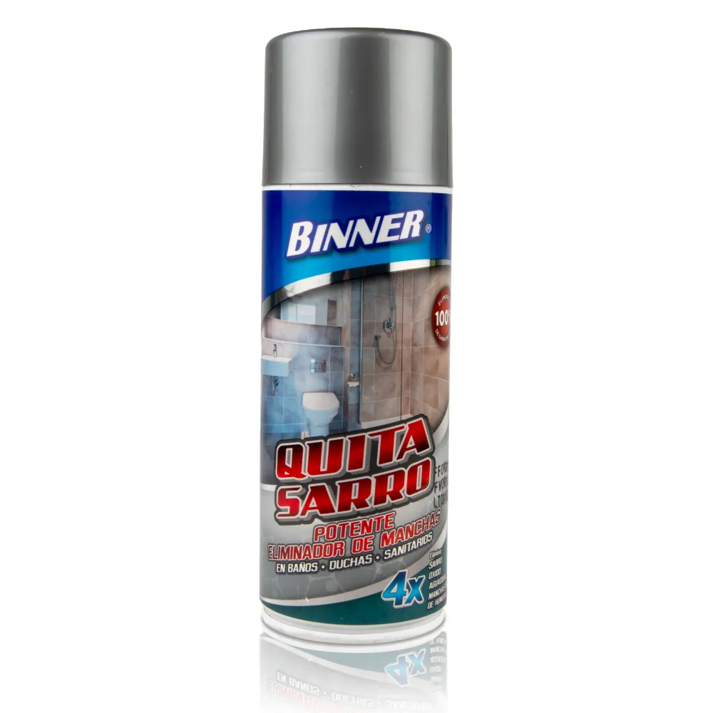 Eliminador Sarro y Manchas Binner 400 ml Aerosol