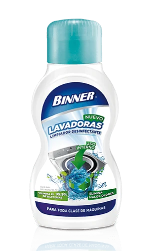 Limpiador Desinfectante Para Lavadoras Binner 300 ml